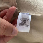 Marc New York  Faux Leather Snake Skin Beige Duster Cardigan Jacket size Small Photo 4