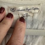 American Eagle  Outfitters White Embroidered Tunic Dress Flowy Beach Cover Up XL Photo 6