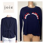 Joie New.  Cropped sweatshirt with a textured "sail away" slogan. Retails $228 Photo 1