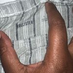 Hollister  Striped Wide-Leg Pants Grey/Green Size Large Photo 1