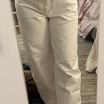 Uniqlo white U baggy jeans Photo 0