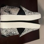 Dr. Scholls  Abbot Sz 7.5 M EU 37.5 Women's Leather Slip-On Shoes White Crackle Photo 4