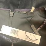 Elie Tahari NWT  black velvet chain detail gown dress sz 8 Photo 3