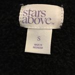 Stars Above  Super Soft Fuzzy V Neck Crop Sweater Photo 3
