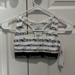 Calvin Klein white and black bra Photo 0