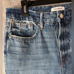 Good American Women Size 4 Good vintage distressed high waisted straight jeans Photo 1