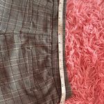 Jules & Leopold  Tan Plaid Flare Pants Photo 6