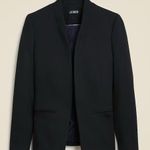 J.Crew  Going-Out Blazer in Stretch Twill Black Size 4T NEW Photo 0