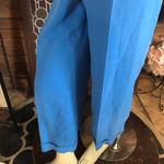 Ralph Lauren LAUREN  CORNFLOWER BLUE, LINED, SILK CUFFED HEM TROUSERS (12) Photo 10