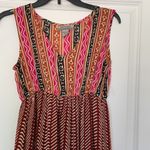 World Market Mixed Print Tiered Maxi Dress S/M Size undefined Photo 1