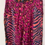 Lowry Farm Pants Farm Rio Mixed Print Wide-Leg Pants, Size L Photo 6