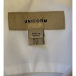 Burberry NWT London 12 UK 14 Uniform White Tuxedo Shirt Blouse Button Down Up Photo 6
