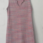 American Eagle  Outfitters‎ Pink Striped Thermal Knit Tank Dress Medium Photo 0