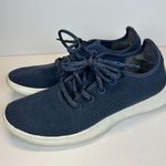Allbirds Women's Tree Runner Size 8 Blue Sneakers Shoes Lace Up Low Top EUC Photo 8