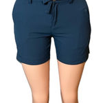 Magellan outdoors Navy Adventure Shorts XS Tie Waist Trail to Town Style Photo 0