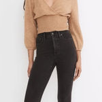 Madewell  Cali Demi-Boot Jeans‎ in Bayland Wash: Raw-Hem Edition Photo 0