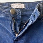 Free People  Cotton Royal Blue Ribbed Corduroy Ankle-Length Everyday Pants 26 Photo 3