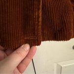 TGLA rust brown corduroy cropped jacket size small Photo 2