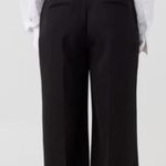 Maj'r The High Waisted Pleated Front Wide Leg Trouser Pants Black Women's Size 6 Photo 1