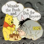 Disney parks Winnie the Pooh a day for Eeyore 100 years of dreams tradin pin Photo 0