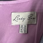 Lindy Bop Dress Womens 12 Purple Mauve Deanna 50s Pin Photo 5