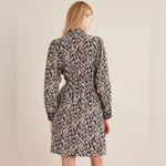 Boden Floral Western Mini Shirt Dress 10R Black Size undefined Photo 8