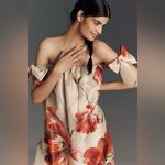 Hutch Iris Off-Shoulder Maxi Dress | Floral, Bow - Beige Photo 6