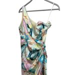 SheIn Bae Sexy One Shoulder Ruched Split Thigh Dress Size: Large New with Tags Photo 4