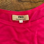 Fiore Pink Piko Shirt Photo 2