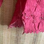 No Boundaries Origami Magic Scarf Top Pink 90s Vintage OS Women’s Shirt Stretch Y2K Style Photo 4