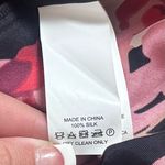 Kate Spade  New York Shadow Buds Pleated 100% Silk Skirt Flirty Feminine Career 2 Photo 6