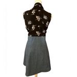 Pretty Good Authentic early 90s Vintage floral grunge Cottagecore denim floral dress NWT S Photo 3