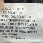 NWT INC International Concepts Black Faux Fur Jacket Zip Front multiple sizes Size XS Photo 4