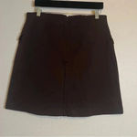 Michael Kors Michael  Skirt Womens Size L Brown Classic Casual Career wear Short Photo 1