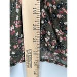 Dolan Anthropologie Lorien Lace Peasant Floral Print Long Sleeve Blouse Top Med Green Photo 9