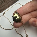 Swavorski Swarovski Crystal Noisette Snail, Bee, Flower Bead & Enamel Necklace Gold Tone Photo 8