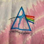 Pink Floyd Dark Side of the Moon Rock Band Pastel Tie Dye XL Photo 1