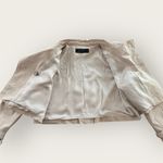 ZARA  Women Cropped Trench Jacket Beige Double-Breast (1111) Photo 10