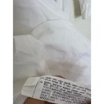 ZARA White Long Poplin Midi Dress Size Small Cotton Lagenlook Quiet Luxury Photo 5