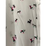 Jane and Delancey Blouse‎ Boston Terrier Frenchie Dog Print Button Down Shirt Size XL Photo 1