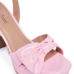 Dolls Kill Pink Bow Heels  Photo 2