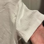 Eddie Bauer Vintage 90s-Y2K cotton ribbed white top boho classic coastal Photo 5