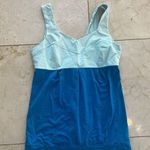 Lululemon Color Block Tank Like New Sz 12 with Drawstring Photo 0