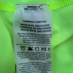 Nike  Pro V Neck bright yellow shirt Sz M running, biking, outdoor, hiking Photo 6