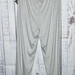 Echo Sleepwear NWT Size 1X Gray & White Printed Jogger Lounge Pajama Pants Photo 1