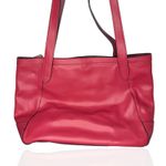 Coach  C4063 Leather Horse Carriage Tote Bag Burgundy/Maroon Charm Photo 1