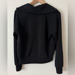 Spanx ® XS AirEssentials stretch-jersey half-zip sweatshirt in Black Photo 5
