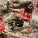 DG2 Reversible Floral & Khaki Women's Jacket Small Red Photo 4