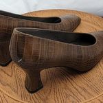 Margaret Jerrold Heels Pumps 1980's S 7.5 Crocodile Leather Spain NWOB Vintage Size undefined Photo 2