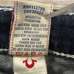 True Religion Vtg  Womens 31 Jeans Dark Denim Joey Super T Flared Leg Bell Bottom Photo 14